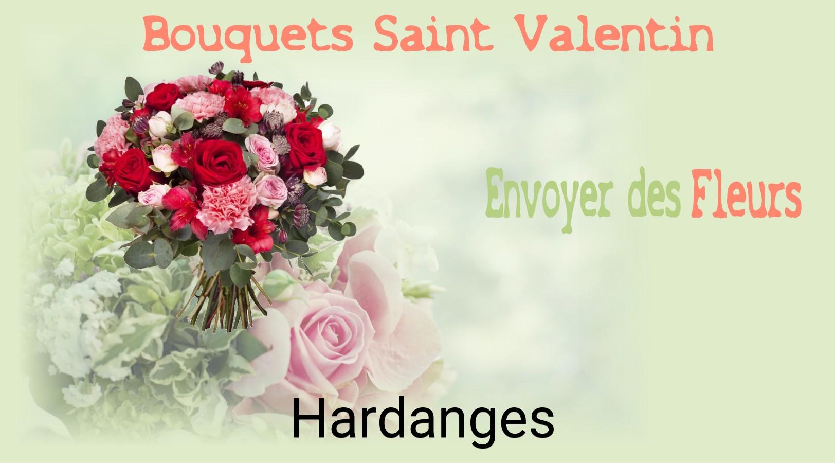 Roses de Saint-Valentin livrées à Hardanges